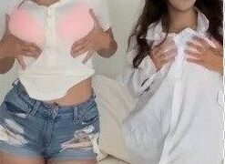 Sophieraiin Nude Sister Striptease Video