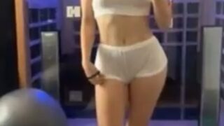 Amanda Cerny Cameltoe see through lingerie