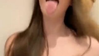 Lauren Alexis nude dildo bj